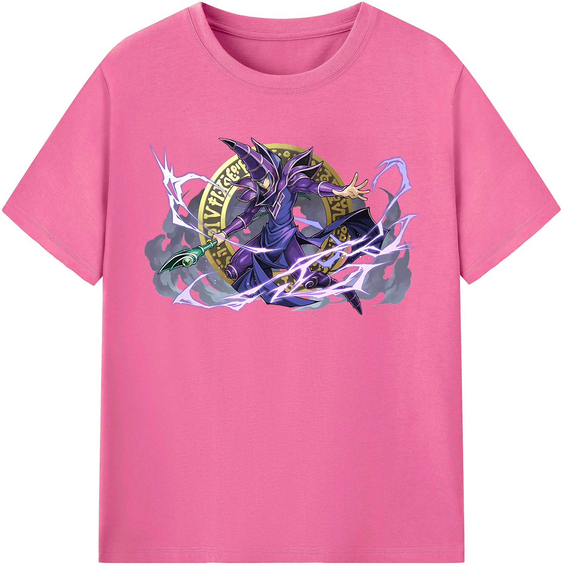 （画像用） 遊☆戯☆王 Yu-Gi-Oh! レディースカジュアルプリントTシャツ（綿100％）